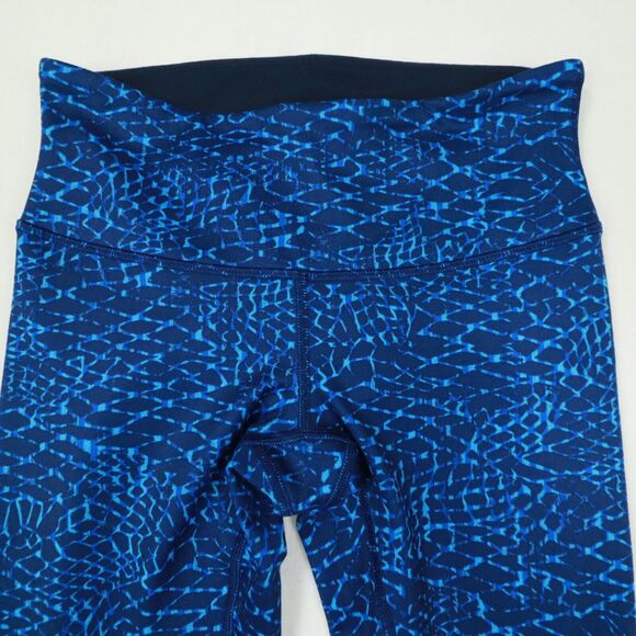 lululemon Women's Blue Printed Leggings Pants size 4 - Picture 3 of 9